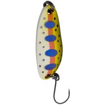 Cuiller Ondulante Suissex Trout Tracker Half Mat Rainbow Amago 5.8g - Pêcheur.com