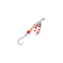 Cuiller Tournante Bretton No Kill Argent Points Rouges 5g X 2