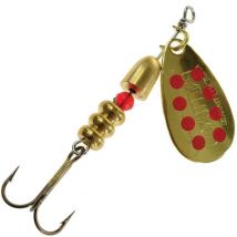 Cuiller Tournante Bretton Or Points Rouges - Pack 5g X 2 - Pêcheur.com