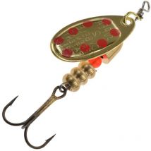 Cuiller Tournante Bretton Super Cybele Or Points Rouge - Pack 3.5g X 2
