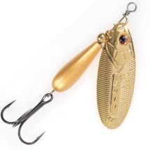 Cuiller Tournante Evia Popper Max Mod 15m - Or 30g - Pour Pêche de la Truite - Pêcheur.com