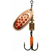 Cuiller Tournante Mepps Comet Cuivre Point Rouge No4 - Pour Pêche des Carnassiers - Pêcheur.com