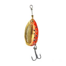 Cuiller Tournante Pyrénées Leurres & Co Sleepy - Or Rouge 4.3g