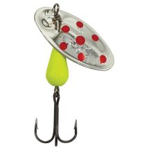 Cuiller Tournante Suissex Cicada Bicolore Argt Pr-j Bicolore Argent Pr-j - No1 - Pêcheur.com