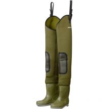 Cuissardes Neoprene Dam Fighter Pro+ Neoprene Hip Waders - Vert 40/41 - Feutre - Pêcheur.com