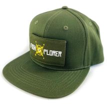 Czapka Meska Na Rzep Fishxplorer Snapback - Zielony Fxp-greensnapback