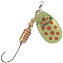 Drehende Löffel Evia Coe Dots Mod 12fss - Or Points Rouges H12fss1or