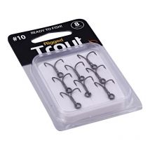 Dreifach-forellen-haken Westin Rigged Trout Treble Hooks T108-007-088