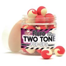 Drijvende Boilies Dynamite Baits Fluro Two Tone Pop Up Strawberry Et Coconut Cream Ady040593