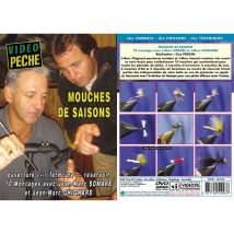 Dvd - Mouches De Saison Avec Jean-marc Chignard Et Jean-marc Somare - Peche A La Mouche - Video Peche Mouches De Saisons - Pêcheur.com