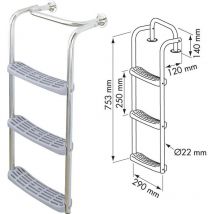 Echelle Plastimo Jupe De Plate Forme Arriere 55694 - Pêcheur.com