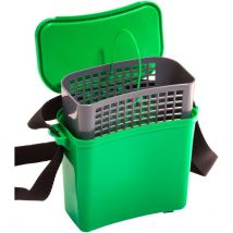Eimer Für Lebende Köder Plastilys + Panier Vivier + Couvercle + Sangle T/svd2c