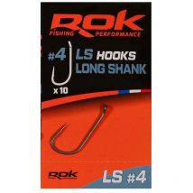 Einfacher Haken Rok Fishing Ls Long Shank Rok/041234