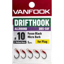 Einfacher Haken Vanfook Drift Hook Drs-50f - 5er Pack Van-drs50f-8