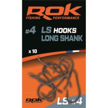 Einfachhaken Rok Fishing Ls Long Shank Rok/041234