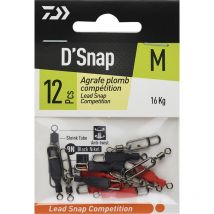 Emerillon Agrafe Daiwa D'snap Plomb Competition M - Pour Pêche en Mer - Pêcheur.com