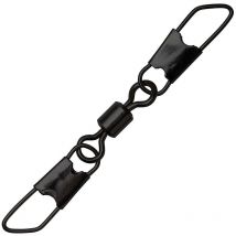 Emerillon Agrafe Dam Detek Double Link W - Par 10 Taille 8 - Pêcheur.com
