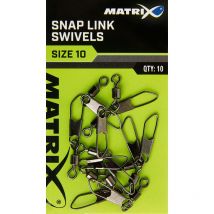 Émérillon Agrafe Fox Matrix Snap Link Swivels No16