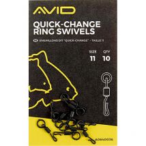 Emerillon Avid Carp Quick Change Ring Swivels A0640036