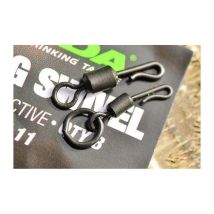 Emerillon Carpe Korda Qc Ring Swivel Kqr8 - Pour Pêche de la Carpe - Pêcheur.com
