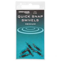 Émerillon Drennan Dil Quick Snap Swivels No14