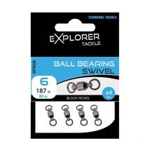 Emerillón Explorer Tackle Ball Bearing Swivel Exttebb7