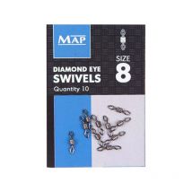 Émerillon Map Diamond Eye Swivels No12