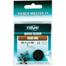 Emerillon Rive Quick Feeder Cage-rig Feeder Master Tt - Par 4 810288 - Pêcheur.com