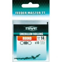 Emerillon Rive Rolling Round Feeder Master Tt - Par 10 14 - Pêcheur.com