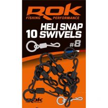 Emerillon Rok Fishing Heli Snap Swivel Rok/011190