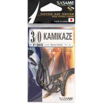 Enkele Haak Sasame Kamikaze Black Nickel F388-5/0
