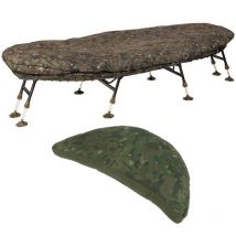 Ensemble Bedchair + Oreiller Trakker Levelite Oval Mf-hdr Bedchair Oval Et Oreiller - Pêcheur.com