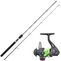Ensemble Garbolino Safari Trout Spin + Moulinet Safari Trout Spin 101fd Gotcn8088