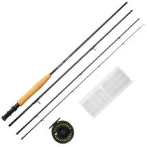 Ensemble Mouche Garbolino Complet Flycaster 8'6 - Pêcheur.com