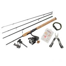 Ensemble Spinning Abu Garcia Diplomat Wilderness Survival 4pc Combo 1612526 - Pêcheur.com