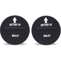 Ersatzbatterie Für Elektronisches Halsband Petsafe 6v Lange Dauer - Packung Mit 2 Cy1687