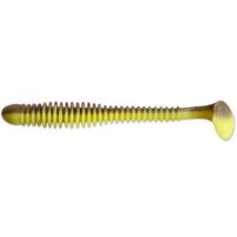 Esca Artificiale Morbida Crazy Fish Vibro Worm 3.4" - 8.5cm - Pacchetto Di 5 Vibroworm34-98d