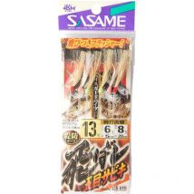 Feather Train Sasame Sabiki Double 2x3 S619-11