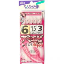 Federzug Sasame Sabiki Pink Uv S875-4