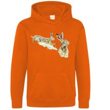 Felpa Bambino - Arancione Bartavel Theme Chasse T591 - Orange Sweatacapucheenfantthemechasseorange-t591-4