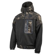 Felpa Uomo - Camo Nash Zero Tolerance Nordic Fleece Zipped Hoody - Camo C6360