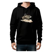 Felpa Uomo Cinghiale - Nero Bartavel Sanglier - Noir Sweatcapuchehoodienoir-t583-l