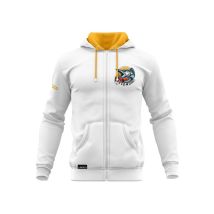 Felpa Uomo Hot Spot Design Predator Barracuda - Blanc 010301806