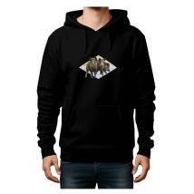Felpa Uomo - Nero Bartavel Trio Sanglier - Noir Sweatcapuchehoodienoir-t502-l