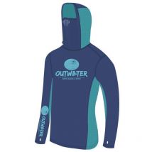 Felpa Uomo Outwater Guerilla Navy Blue Ow-g-hnb-l