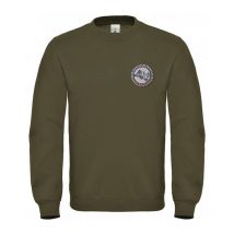 Felpe Uomo Bartavel 2 Testa Cinghiale - Kaki Sweatv1-xl