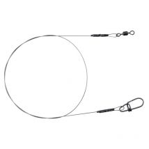 Fim De Linha Spro Matte Black Leader 1x1 Titanium 004621-00201-00000