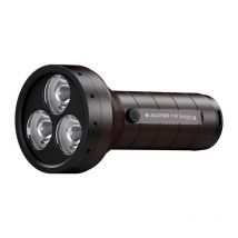 Flashlight Led Lenser P18r Signature Espresso - Gravure Uf Lampep18rsignaesp