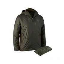 Fleece Mann - Tiefgrün/kunstgrün Deerhunter Packable Jacket 5032-388376dh-xl