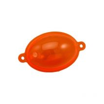 Flotteur Plastilys Oval Orange Plastifloat - Pack Ø 50mm